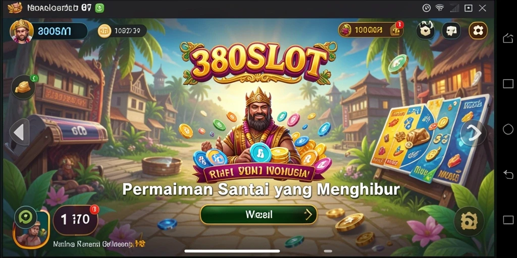 Tampilan gameplay seru dan menarik di 380SLOT.