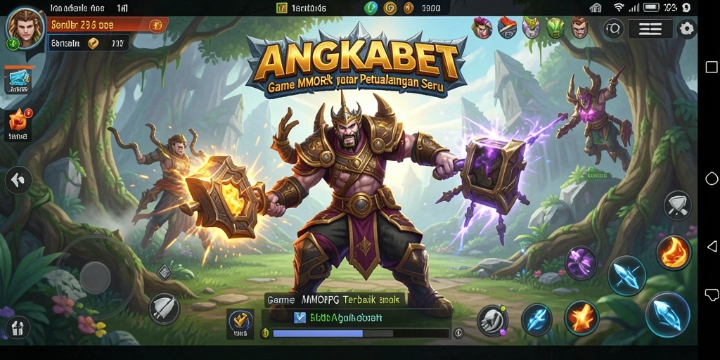Tangkapan layar gameplay ANGKABET yang epik dan mendebarkan.