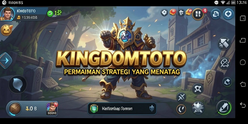Tampilan gameplay menarik dalam KINGDOMTOTO yang penuh strategi.