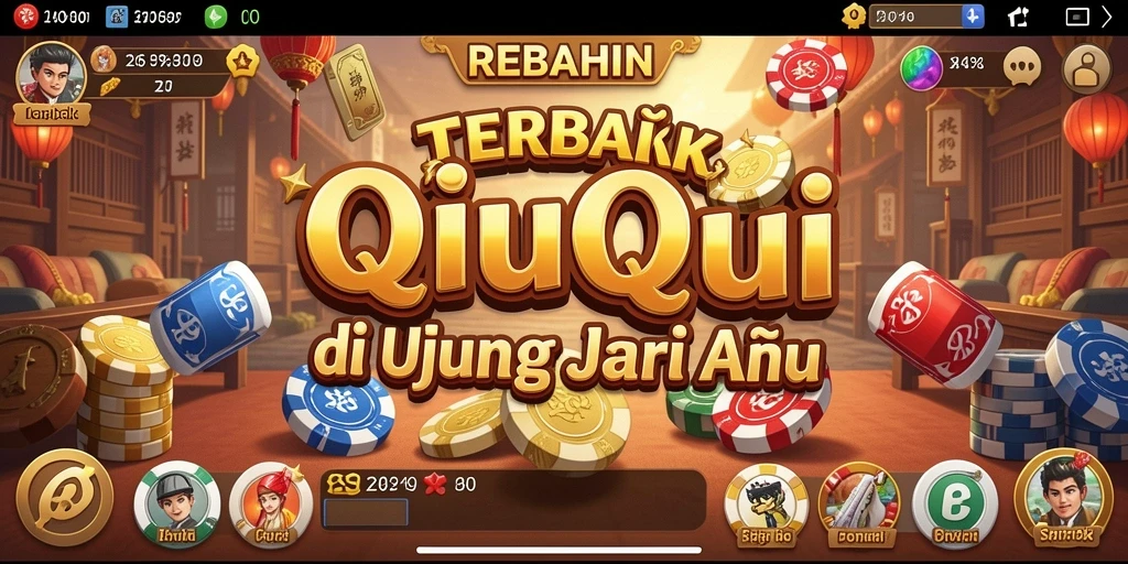 Screenshot gameplay QiuQiu yang menarik dan mendebarkan.